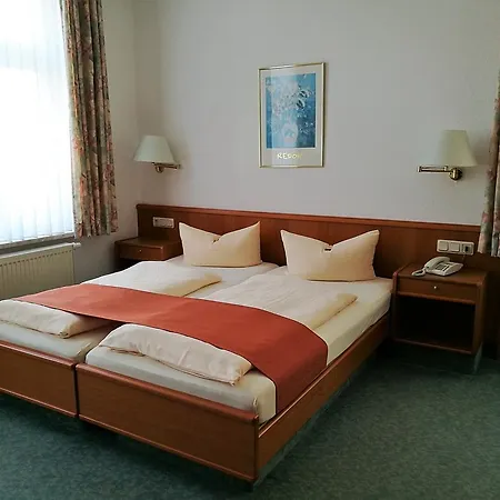 Vendégház Hotelpension Am Kurpark Blankenburg (Harz)